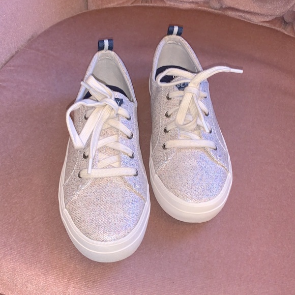 Sperry sparkle low rise sneakers ▪️ - Picture 3 of 6